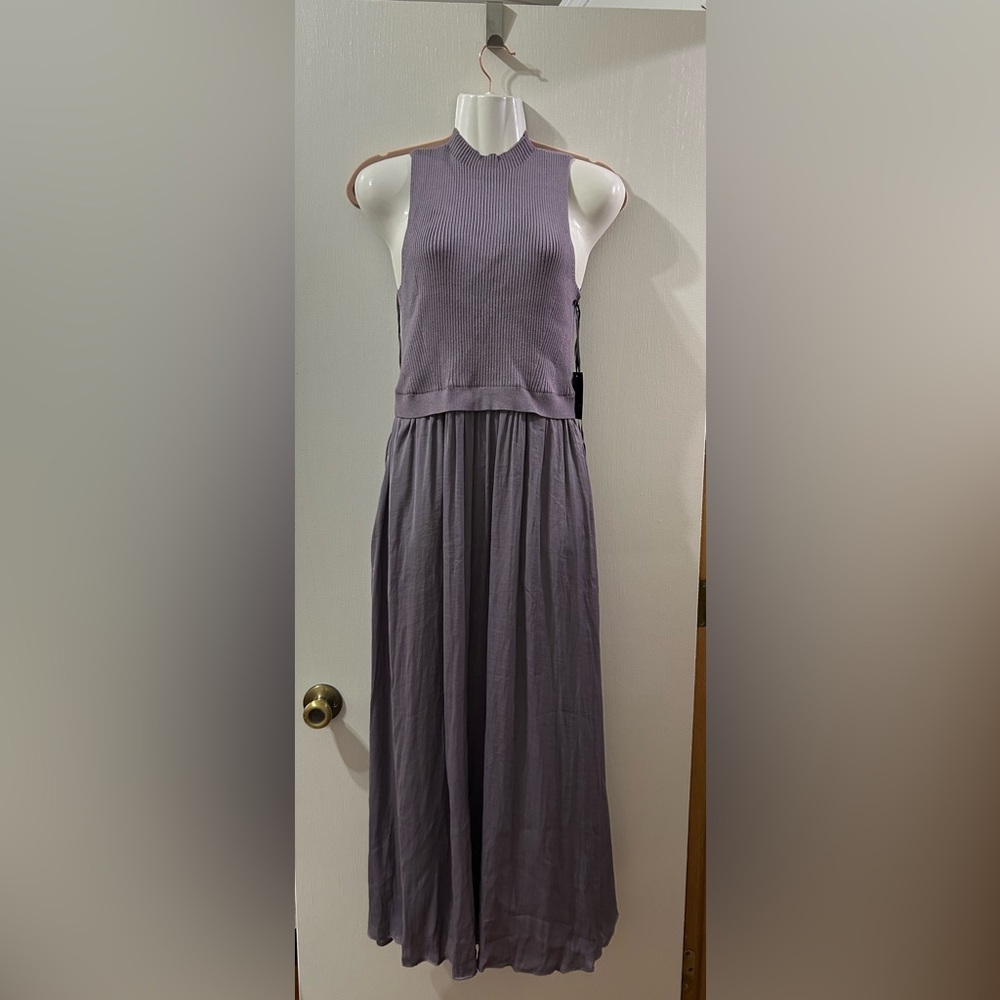 Purple Midi Dress